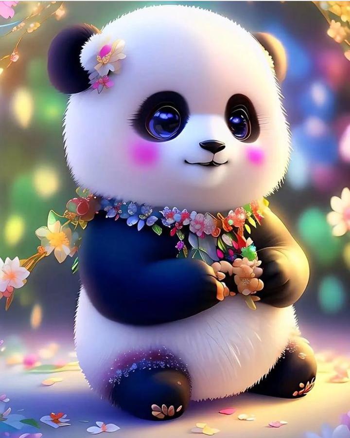 Cute Panda Wallpapers iPhone  PixelsTalkNet