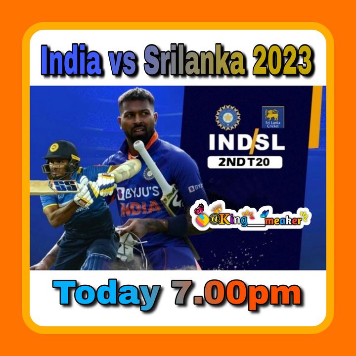 India vs Sri Lanka 2nd T20 • ShareChat Photos and Videos