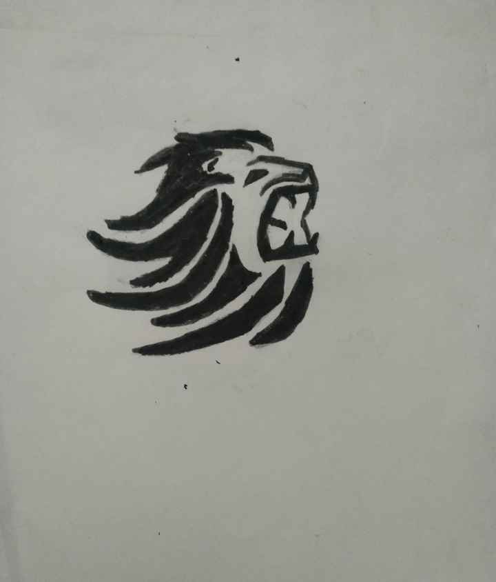 How To Draw Little Singham Lion Tattoo Drawing Step By Step Tutorial  Little  Singham Lion Drawing  YouTube