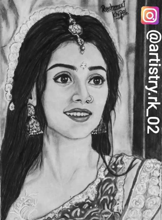 supremely pencil sketch - Pretty mallika Singh | Facebook