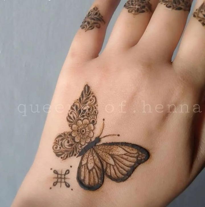 Flying Butterflies x 14 Pack  SemiPermanent Tattoos  Not a Tattoo