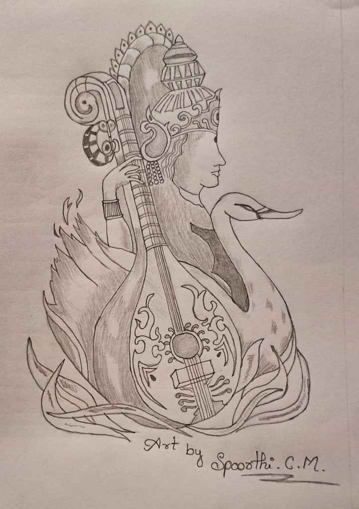Sridevi Drawing Beautiful Image  Drawing Skill
