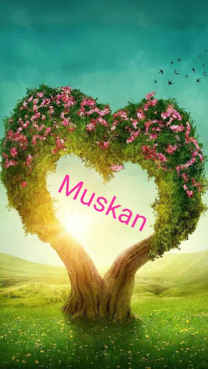 muskaan name wallpaper