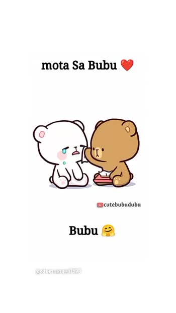 bubu dudu ka pyar ❤️ ❤️ ❤️ ❤️ ❤️ #bubu dudu ka pyar ❤️ ❤️ ❤️ ❤️ ❤️ #😃😍  BUBU AND DUDU 😃😍 #Dudu Bubu Love video ➤⃟❥͜͡𝄟⃝Dolly✬⃝Singh🕊 - ShareChat  - Funny, Romantic, Videos, Shayari, Quotes
