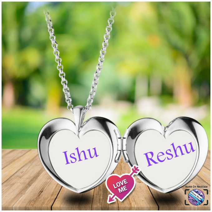 Ishu shop name locket