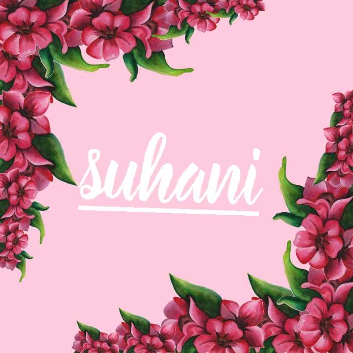 33 3D Names for suhani