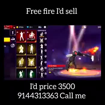 free fire I'd sell