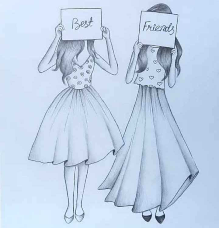 BFF Drawing on Pinterest