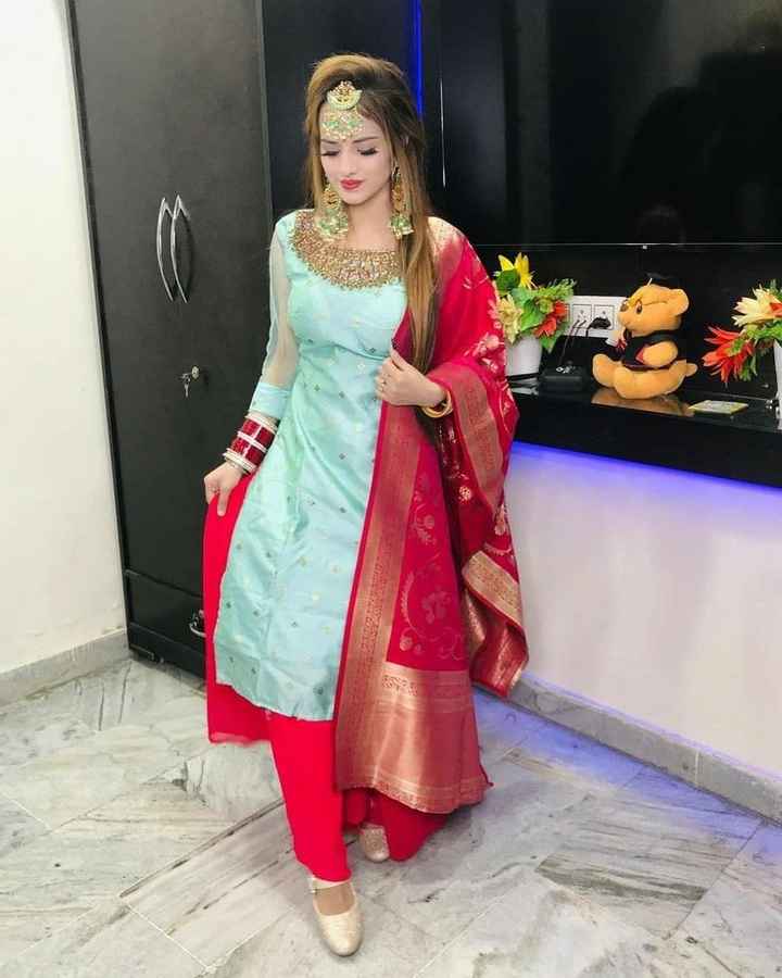 Punjabi Dressing Style Girls Punjabi Suit Design • Sharechat Photos And Videos 