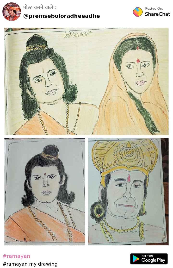 Sunil Lahri  Portrait sketches Diy canvas art painting Canvas art  painting