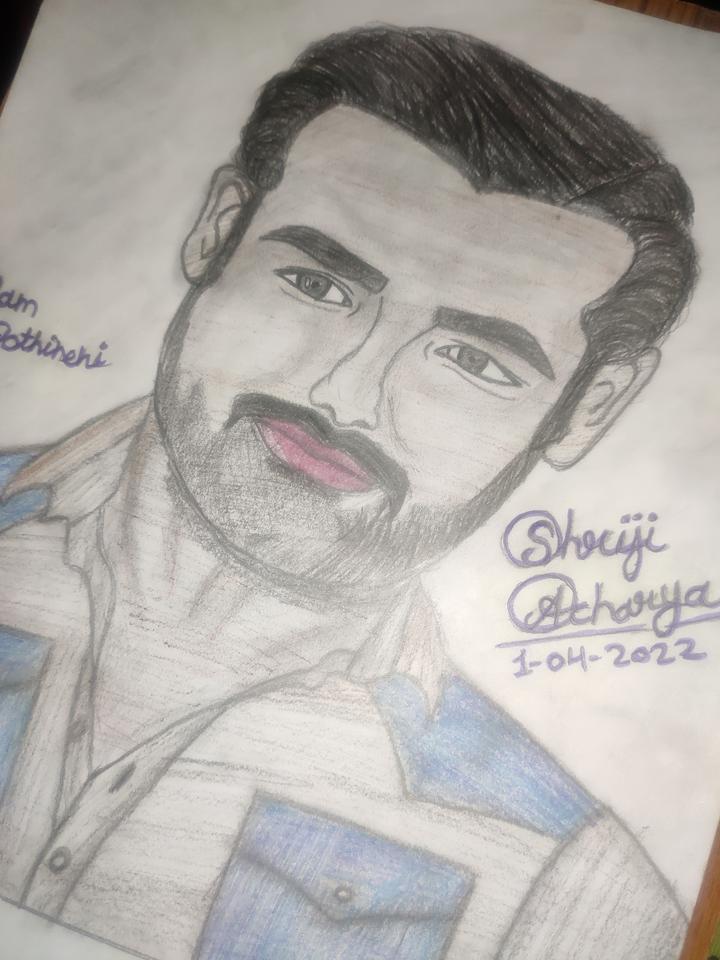 Believe It Art  Believe It U Can Draw Heres my new drawing of Ram  Pothineni Anna Wishing you a Great success for upcoming releasing  redthefilm rapo red rapo18  Facebook