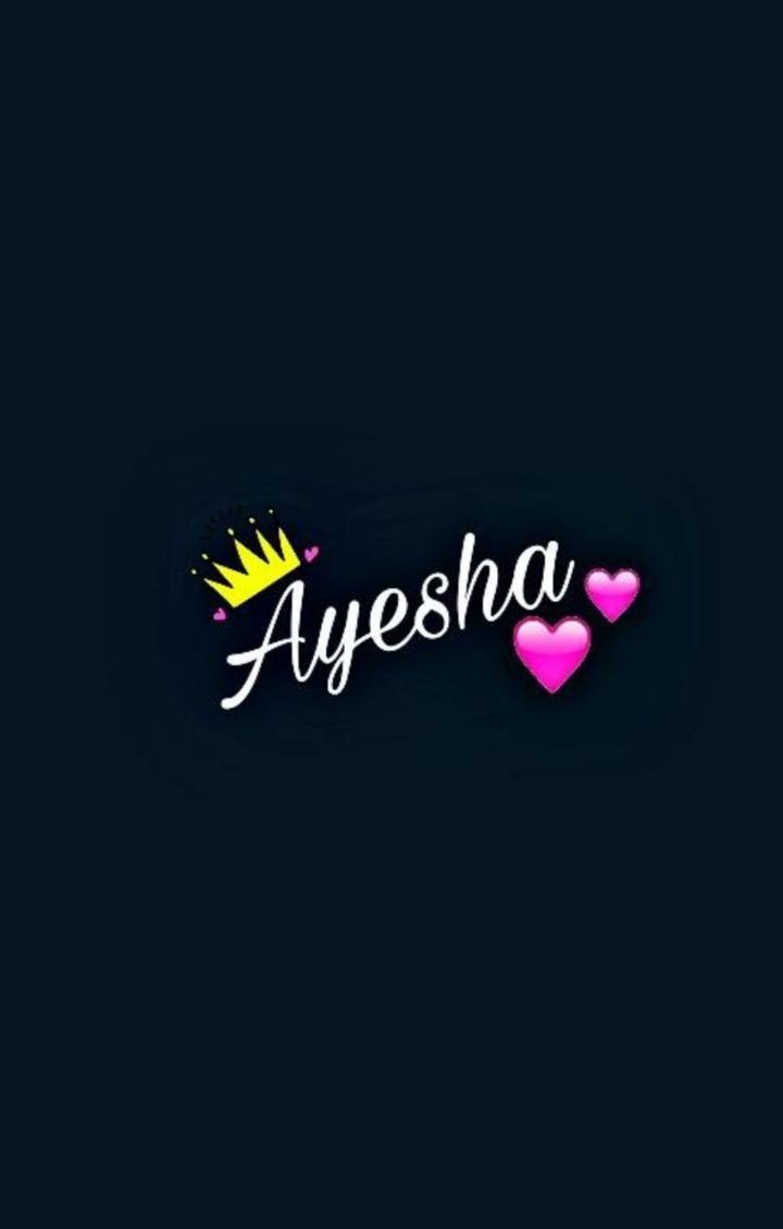 ayesha name style Images • 𝄟⍣⃟Abhi thakur ...