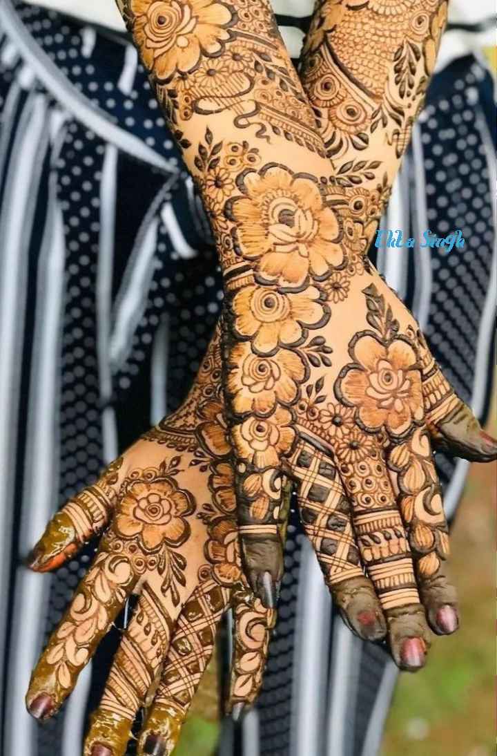 10 Trending Dubai Mehndi Designs Which Depict Your Love Story In Absolute  Style