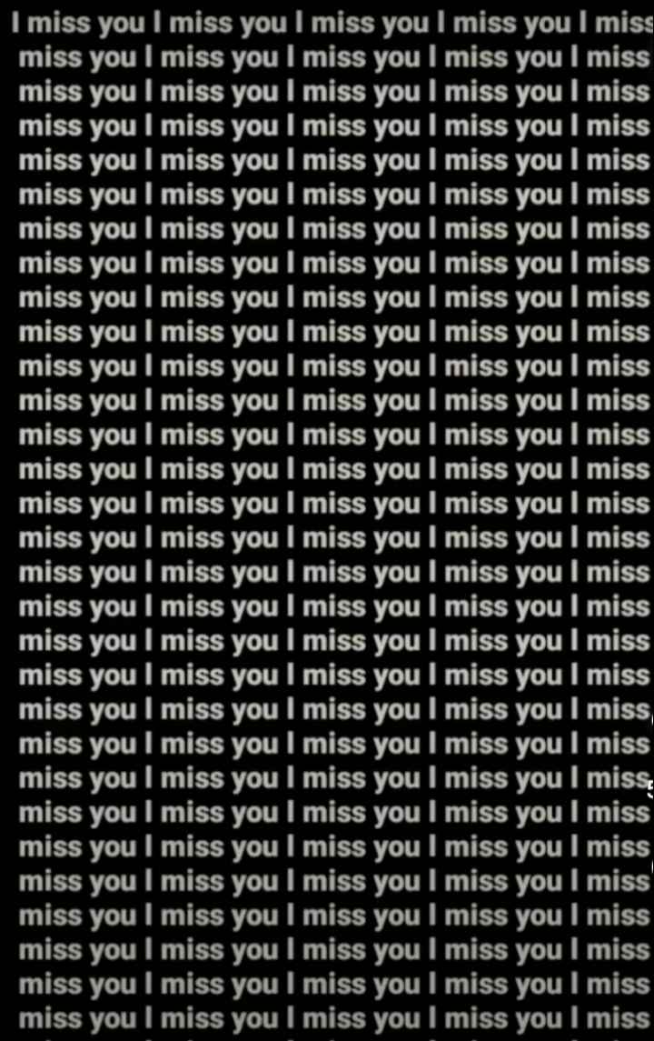 when i miss you tumblr