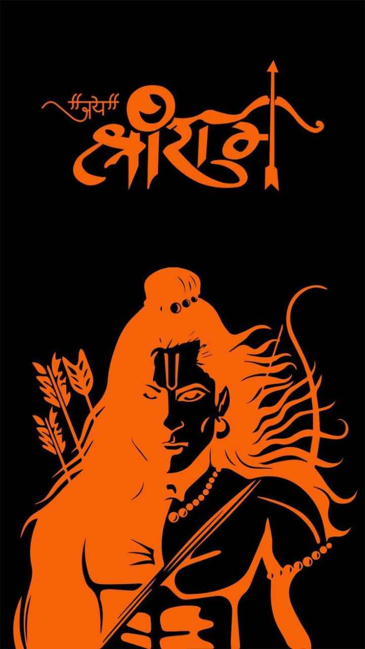 Jai Shree Ram Wallpaper Download | MOONAZ