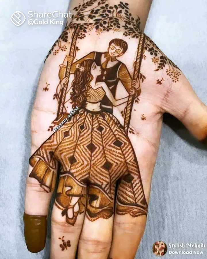 Close-up of woman drawing mehendi or tattoo on little girl's palm Stock  Photo - Alamy