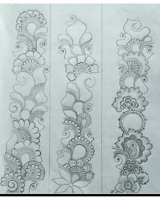 Mehandi design on pencil drawing | Mehndi designs book, Mehndi designs for  hands, Mehndi designs bridal hands