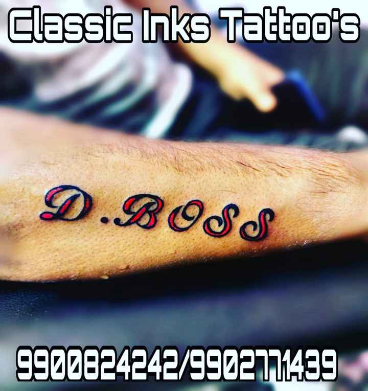 ROYAL TATTOOS STUDIO on Twitter D Boss Tattoo Yajamana Tattoo Royal  Tattoo Studio Srinivasanagar Bangalore Contact9880505163  httpstcoqxofSCzkhO  Twitter