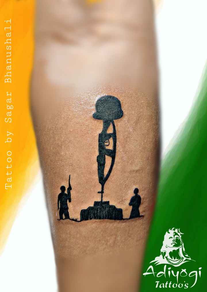 Top 77 indian army logo tattoo  thtantai2