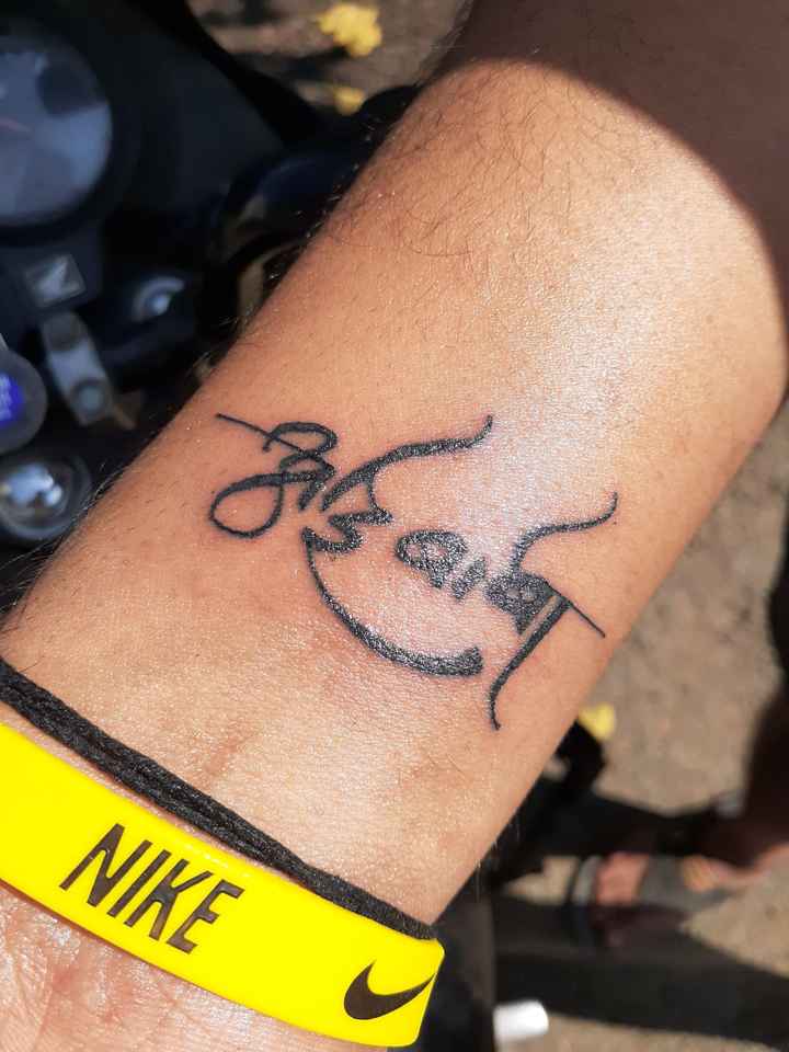 Amazing Love Name Tattoo