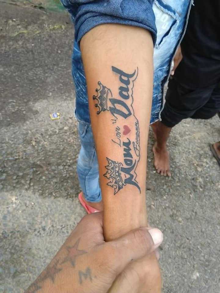 Tattoo uploaded by Vipul Chaudhary  Vamika name tattoo Prugan name tattoo  Infinity tattoo design Infinity tattoo infinity tattoos   Tattoodo