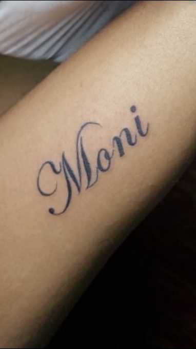 Monika Name Tattoo in 2023  Name tattoo Name tattoo designs Name tattoos