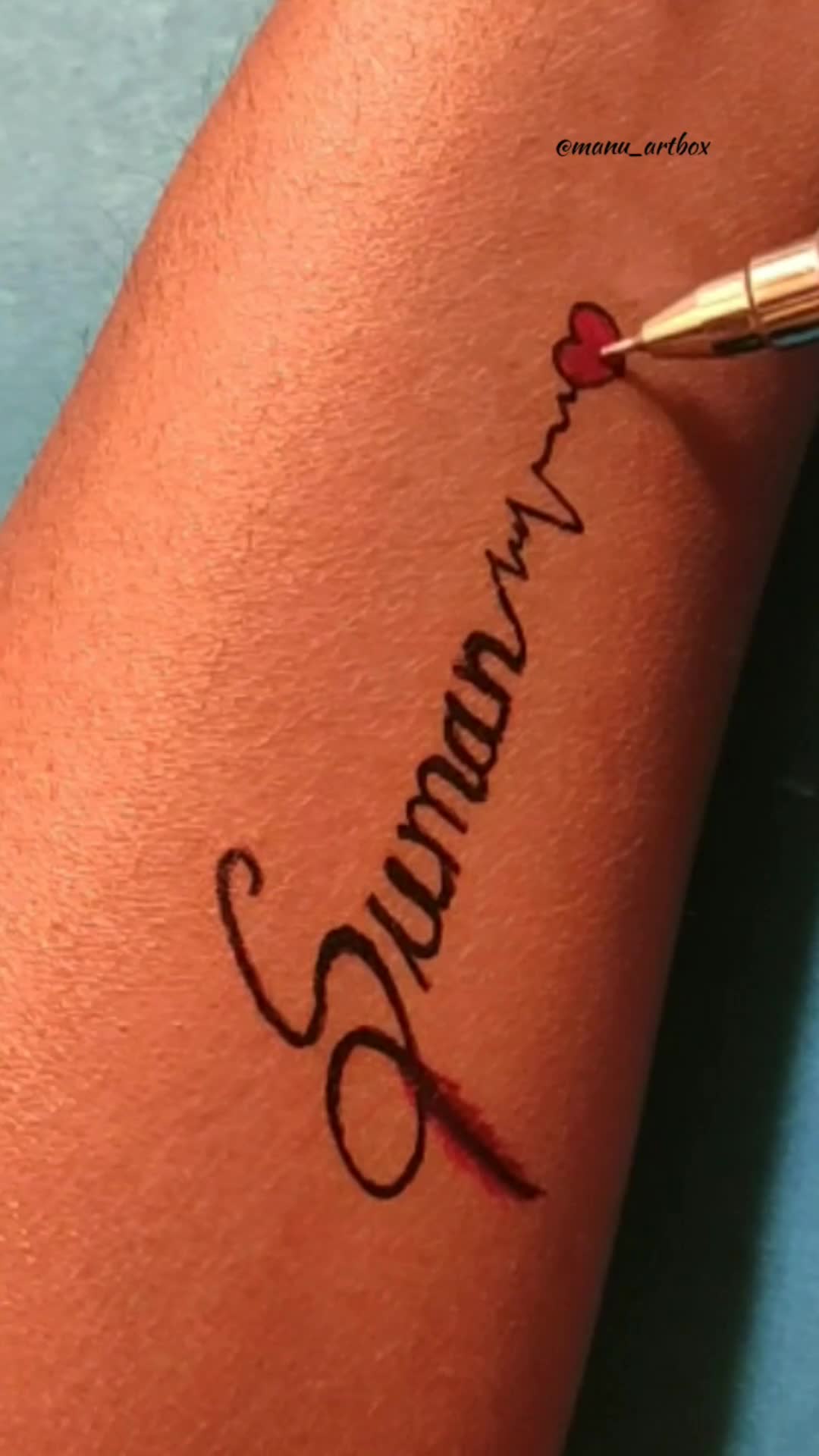 tattootutorialtattoosnametattoos Name Tattoo Suman  YouTube