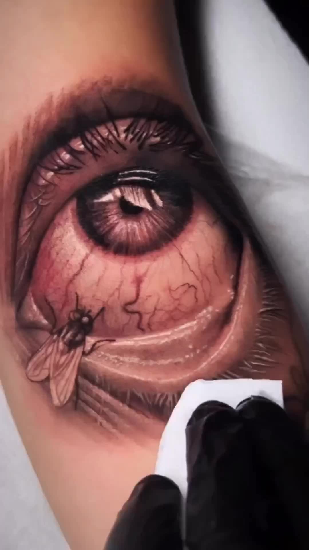 Realistic Eye Tattoo  Black Lotus Tattoo