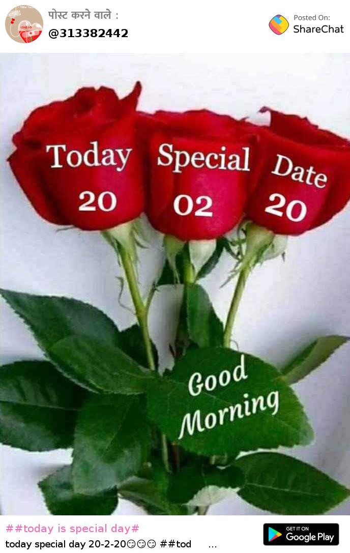 today is special day Images Aarti 313382442 on ShareChat