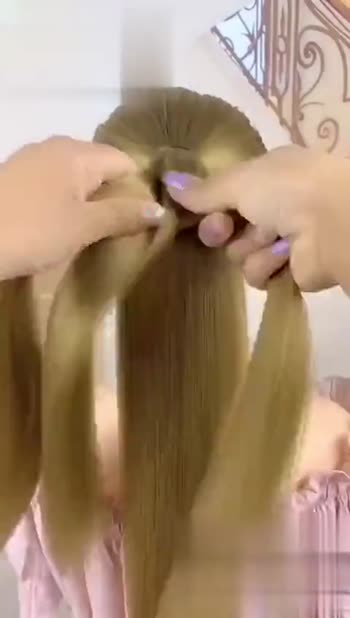 7 Best Ladies hair style video  long hair styles hair puff hair styles