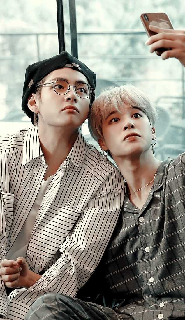 Download Vmin Photo Collage Wallpaper | Wallpapers.com