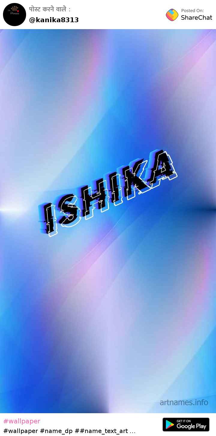 100+ Ishika Name Dp