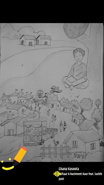 Swachh Bharat Poster Making Competition by students Victoria Mem