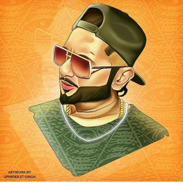 Art Honey Singh Created by Mishu Suman Cool Art India